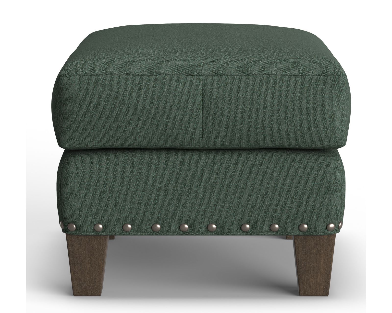 Gianna 7824 Chair (+100 fabrics) - Gianna 22" x 29" Nail Head Ottoman