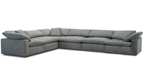 Layout C: Six Piece Sectional 135" x 178"