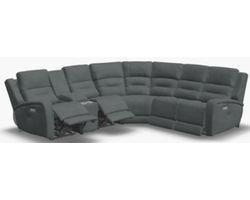 Washington 41067 Power Headrest Power Reclining Sectional (+50 fabrics)
