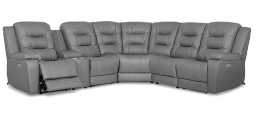 Layout A: Six Piece Sectional 123" x 110" (2 recliners)