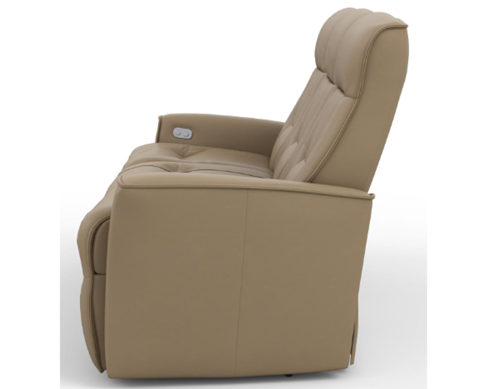 Harstad Power Reclining Wallsaver Sofa (+40 leathers) - Harstad Power Dual Reclining Wallsaver Sofa