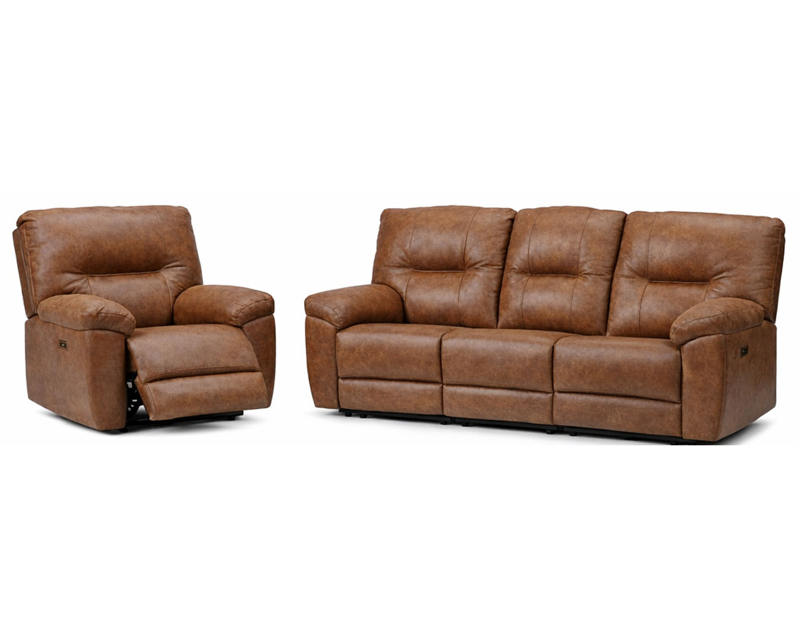 Elodie Stationary and Reclining Sofa — Available in Standard & Wide Cushions, 140+ Leather Options, and 82", 85", or 114" Widths - Crafted to Last. Designed to Impress.