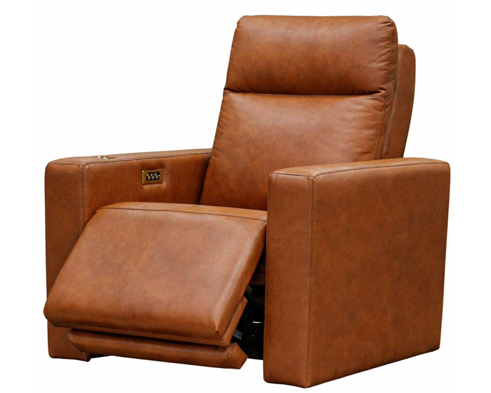 Frances Dual Power Reclining Sofa — Available in Standard & Wide Cushions, 140+ Leather Options, and 79", 83", or 112" Widths - Frances Power Headrest Power Recliner
