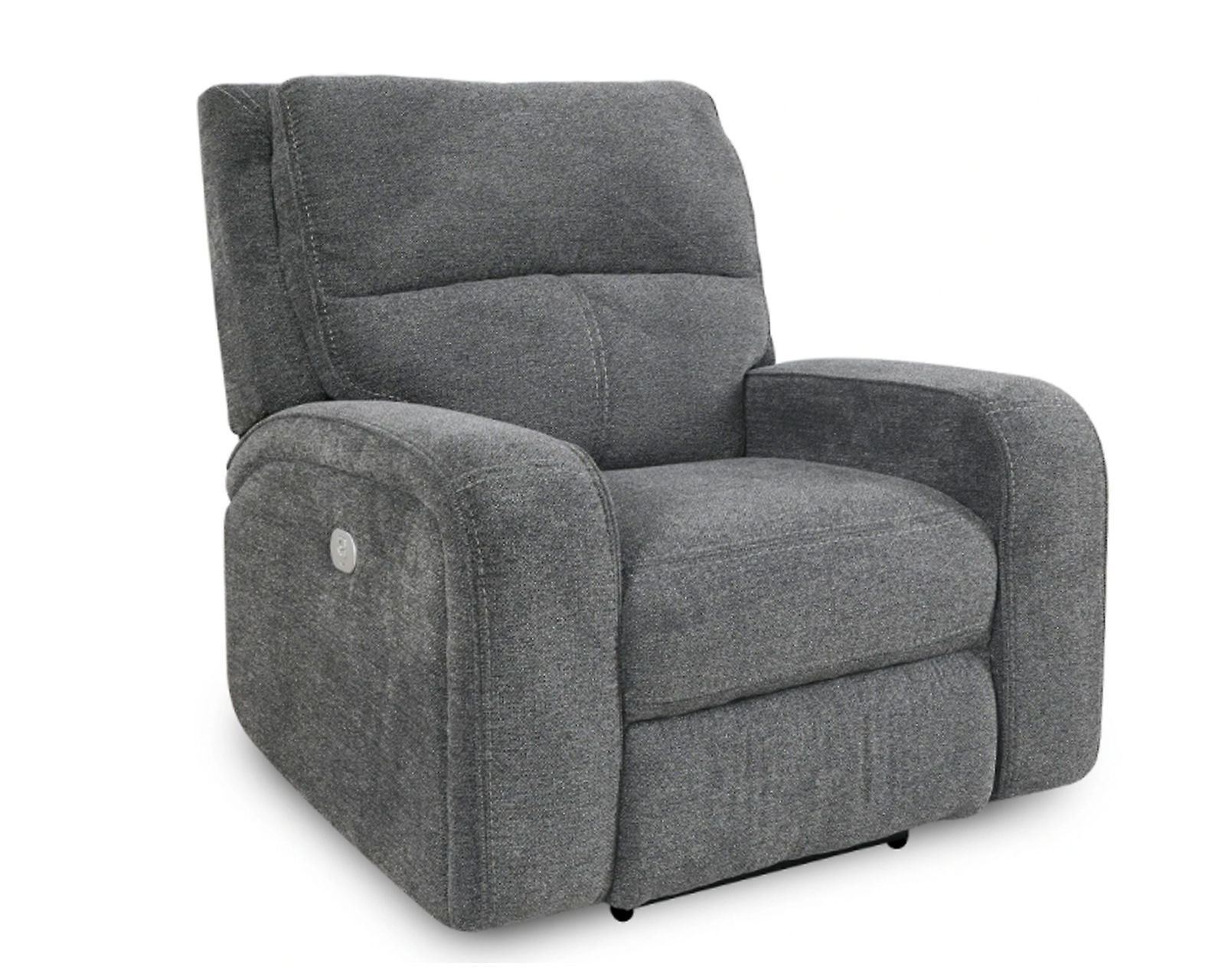 Polaris 84" Power Headrest Power Reclining Sofa Grey (In stock - Fast shipping) - Polaris Power Headrest Power Recliner