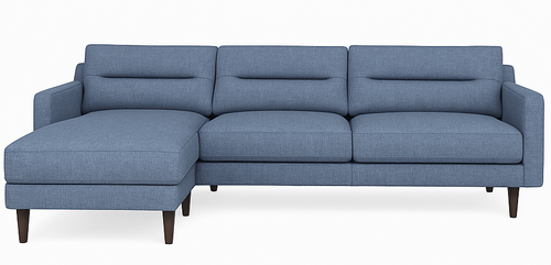 Layout B: Two Piece Sectional 60" x 101"