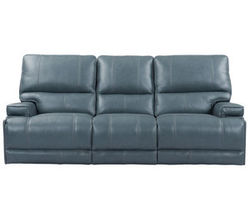 Whitman 89" FreeMotion Cordless Power Reclining Sofa (Battery Operated) Azure (In stock - Fast shipping)