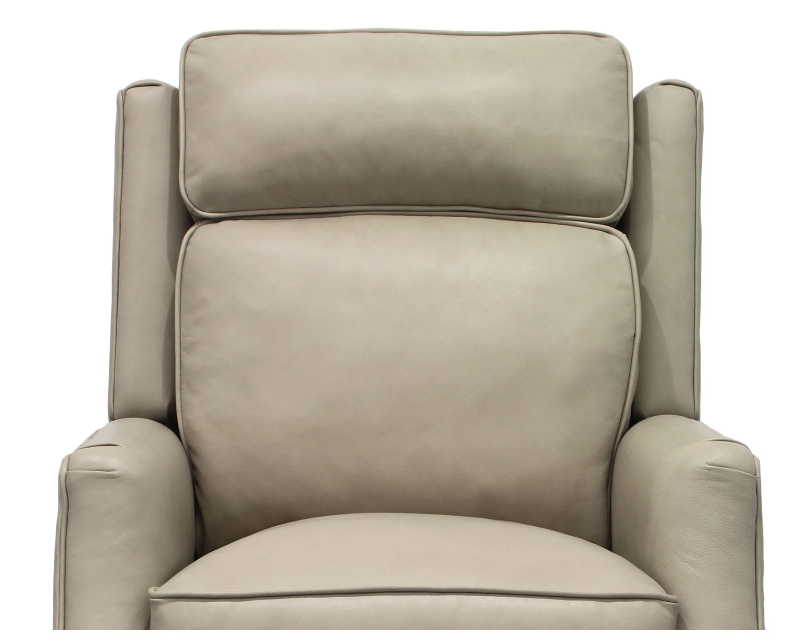 Nixon Leather Recliner (Cream) In stock - Nixon Leather Recliner in Cream