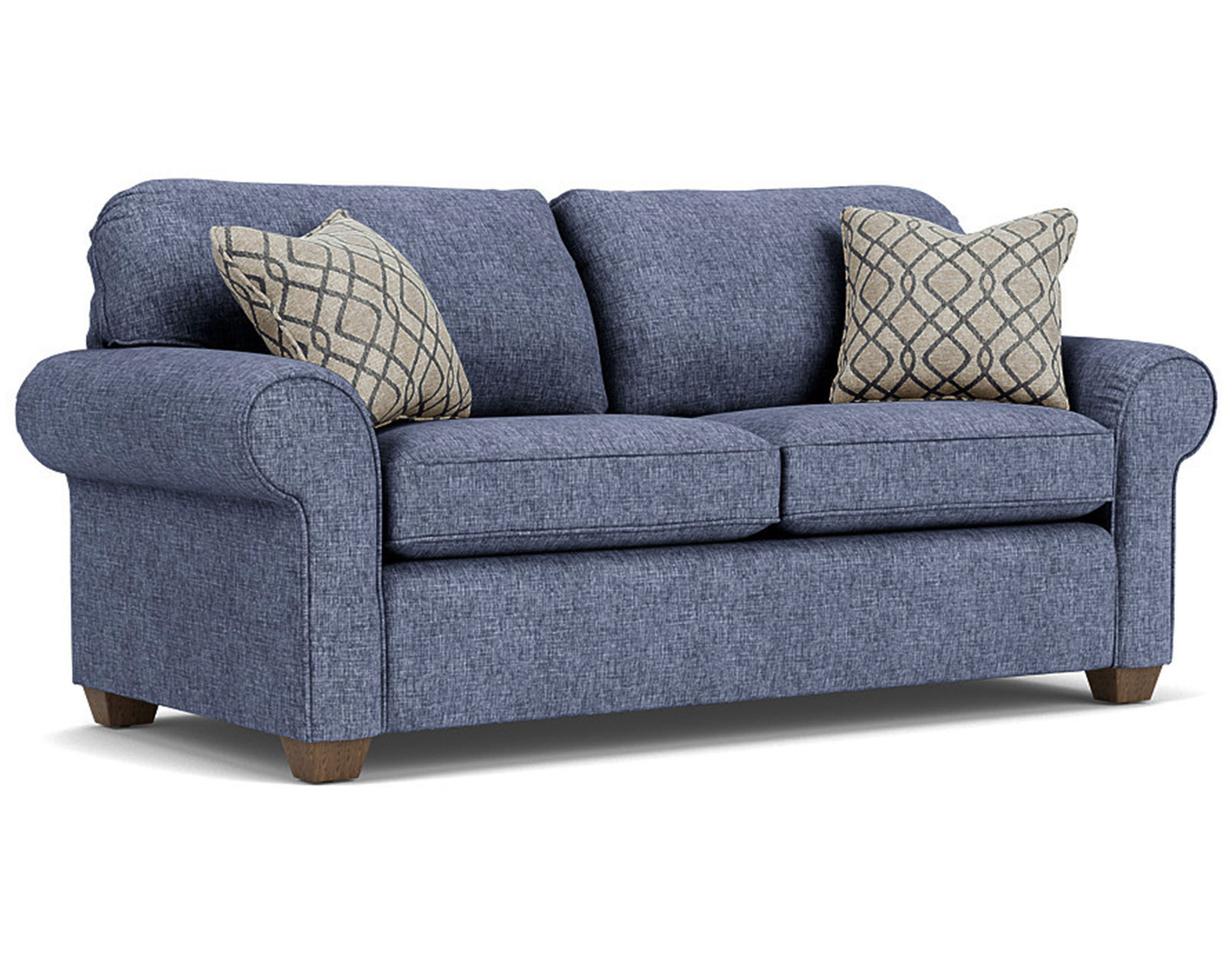 Thornton 5535 Sofa (100+ fabrics) 77" or 87" - High resiliency foam core seating cushions 2lb to 2.5 lb (Industry standard 1.8)