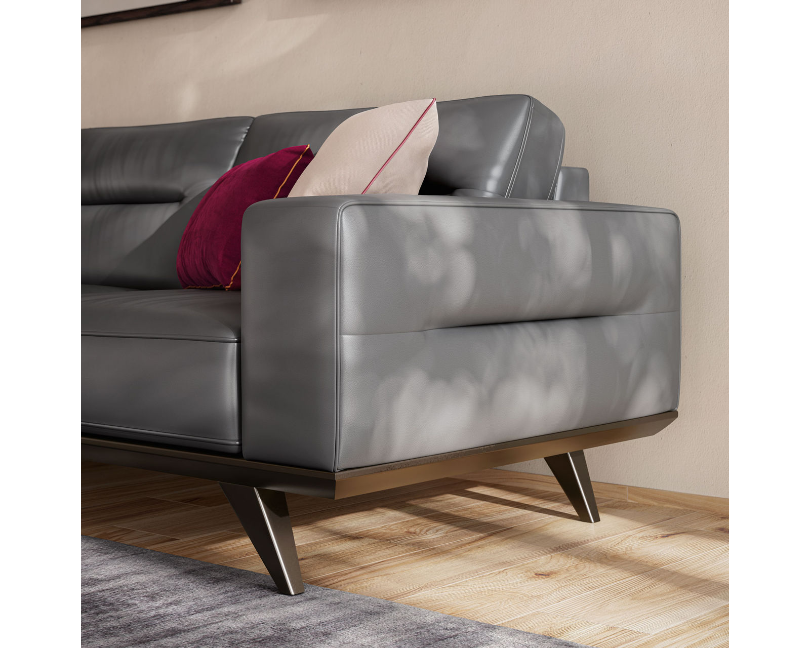 Adrenalina C006 Sofa (93" or 104") +50 leathers