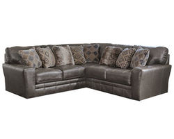 Denali Top Grain Leather Sectional (Includes Pillows) Choice of Colors