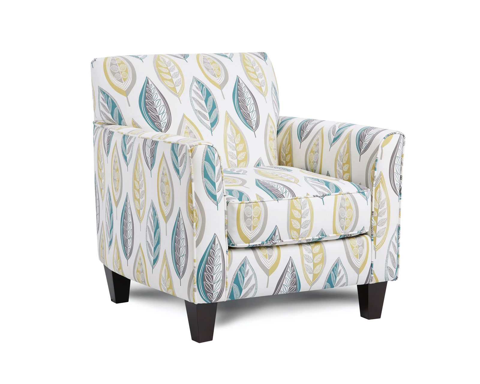 TNT Nickel 84" Sofa (Includes Pillows) - Rupert Teal Swivel Glider Chair