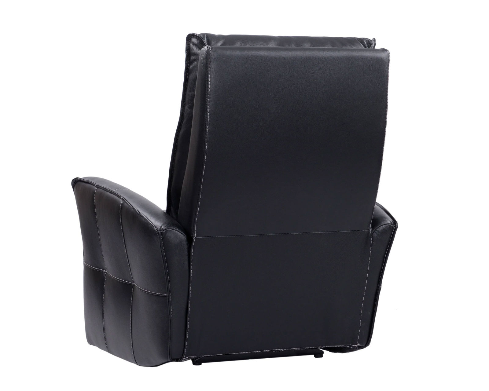 Gershwin Cordless Zero Gravity Power Headrest Power Recliner (Black Top Grain Leather) In stock - Fast shipping - Included:  Cordless Battery allows the floating placement anywhere in your room without the need for a nearby power outlet."