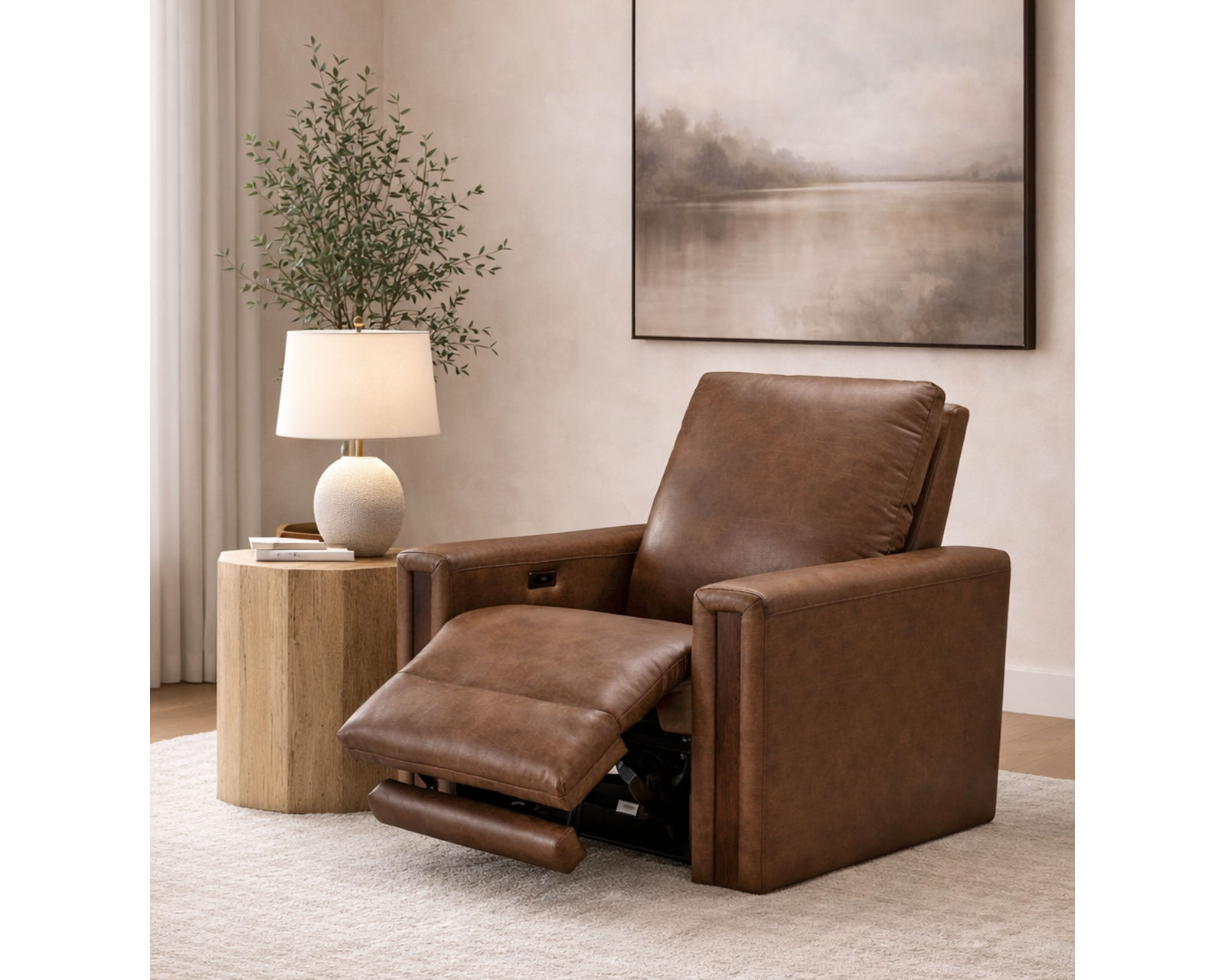 Forrest Dual Power Reclining Sofa — Available in Standard & Wide Cushions, 140+ Leather Options, and 78", 83", or 110" Widths - Where Quality Materials Meet Everyday Value