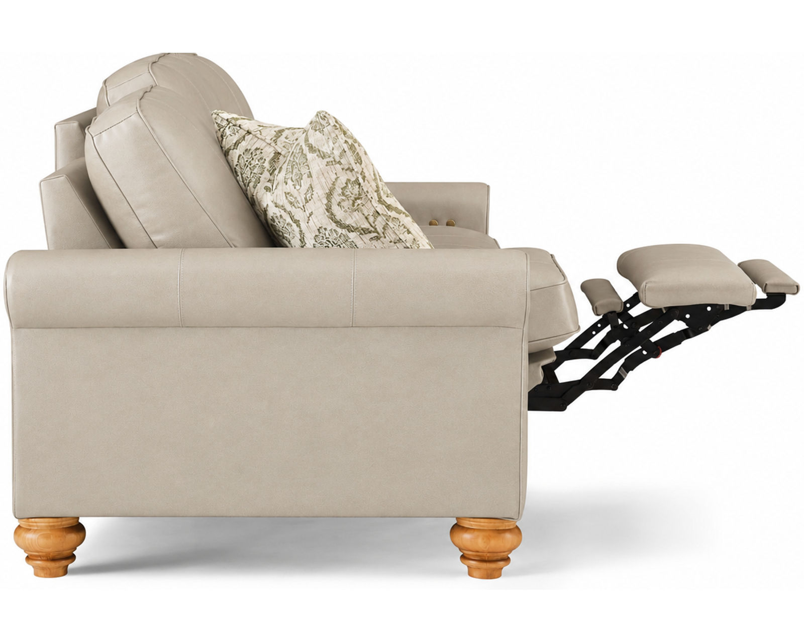 Weston 88" Leather Power Incliner Sofa (+40 leathers) - The Smarter Way to Shop for American-Made Furniture.