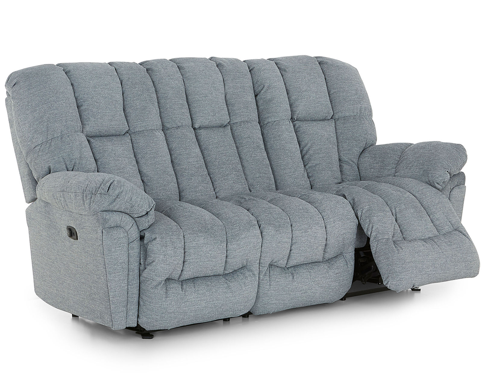 Lucas Double Reclining Sofa (+100 fabrics) 87" - Lucas Double Reclining Sofa