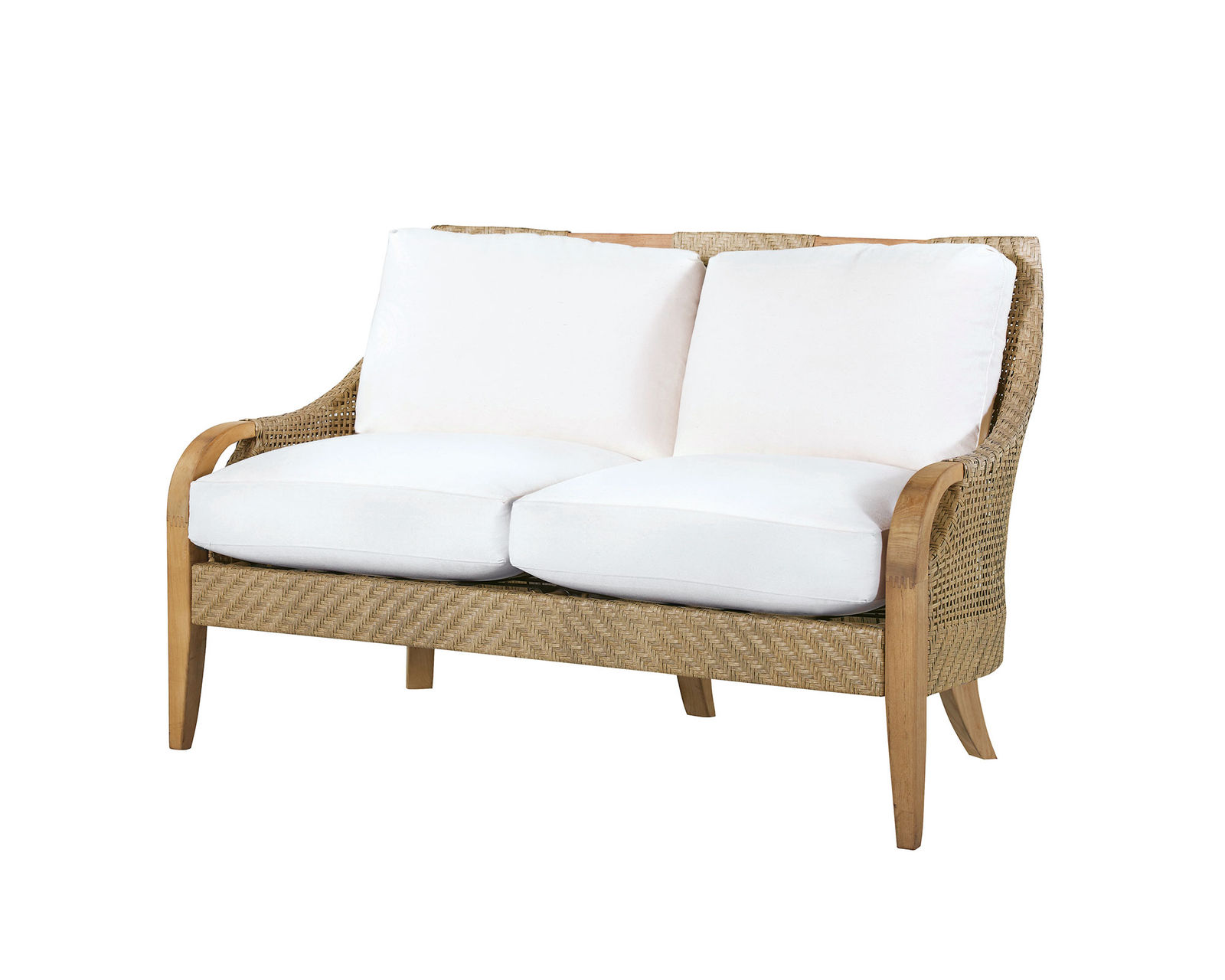 Edgewood Teak Outdoor Sofa Collection - Edgewood Loveseat
