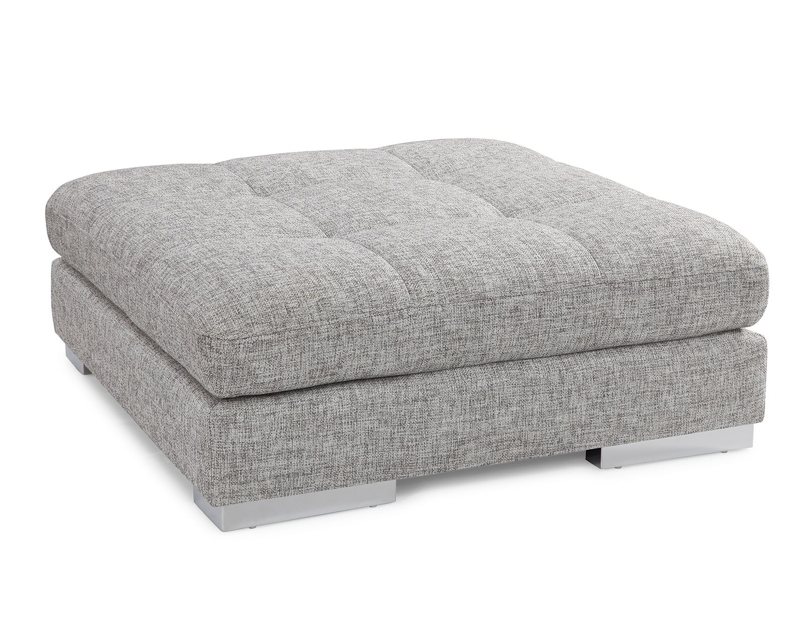 Miami 77319 Wide Chair (55") +50 fabrics - Miami Square Cocktail Ottoman 39" x 39"