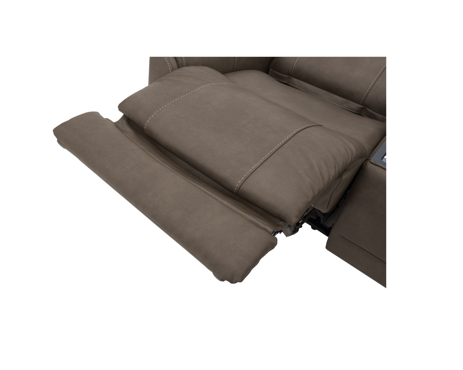 Carter 1587 Triple Power Reclining Console Loveseat (+2 colors) In stock - Zero Gravity - Extended Ottoman for Extra Comfort