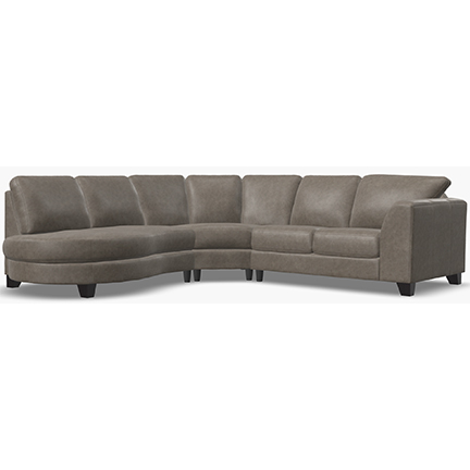Layout M: Three Piece Sectional 101" x 100"