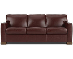 Bryant 83" Stationary Leather Sofa (Leather choices)