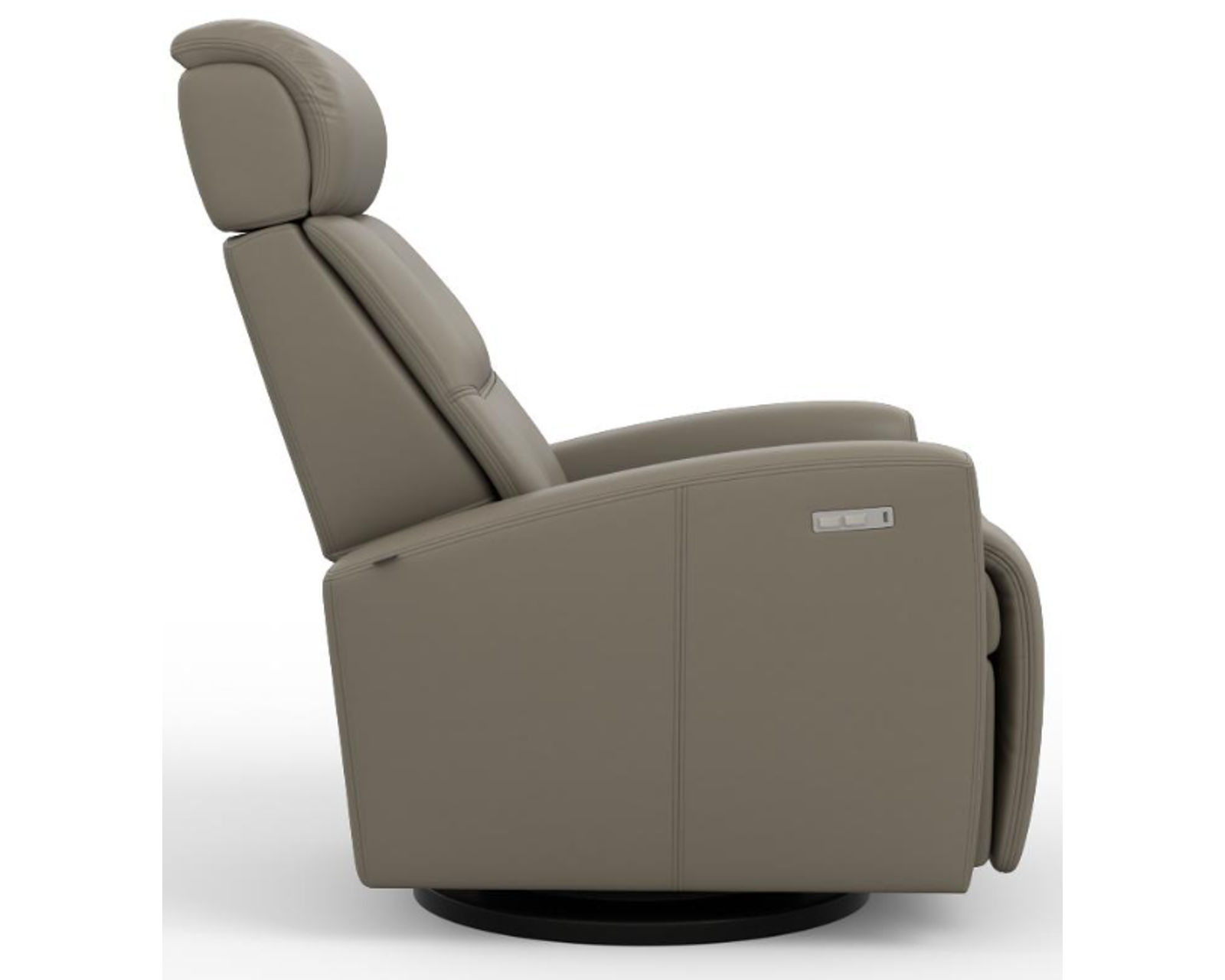 Milan Swivel Glider Power Headrest Power Recliner Cement (In stock - Fast Shipping) - Milan Swivel Glider Power Headrest Power Recliner Cement (In stock - Fast Shipping)
