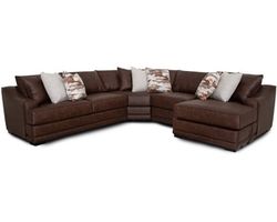 Highlands 893 Modular Sectional (Big Comfort. Flexible Design. The Rich Look of Leather)