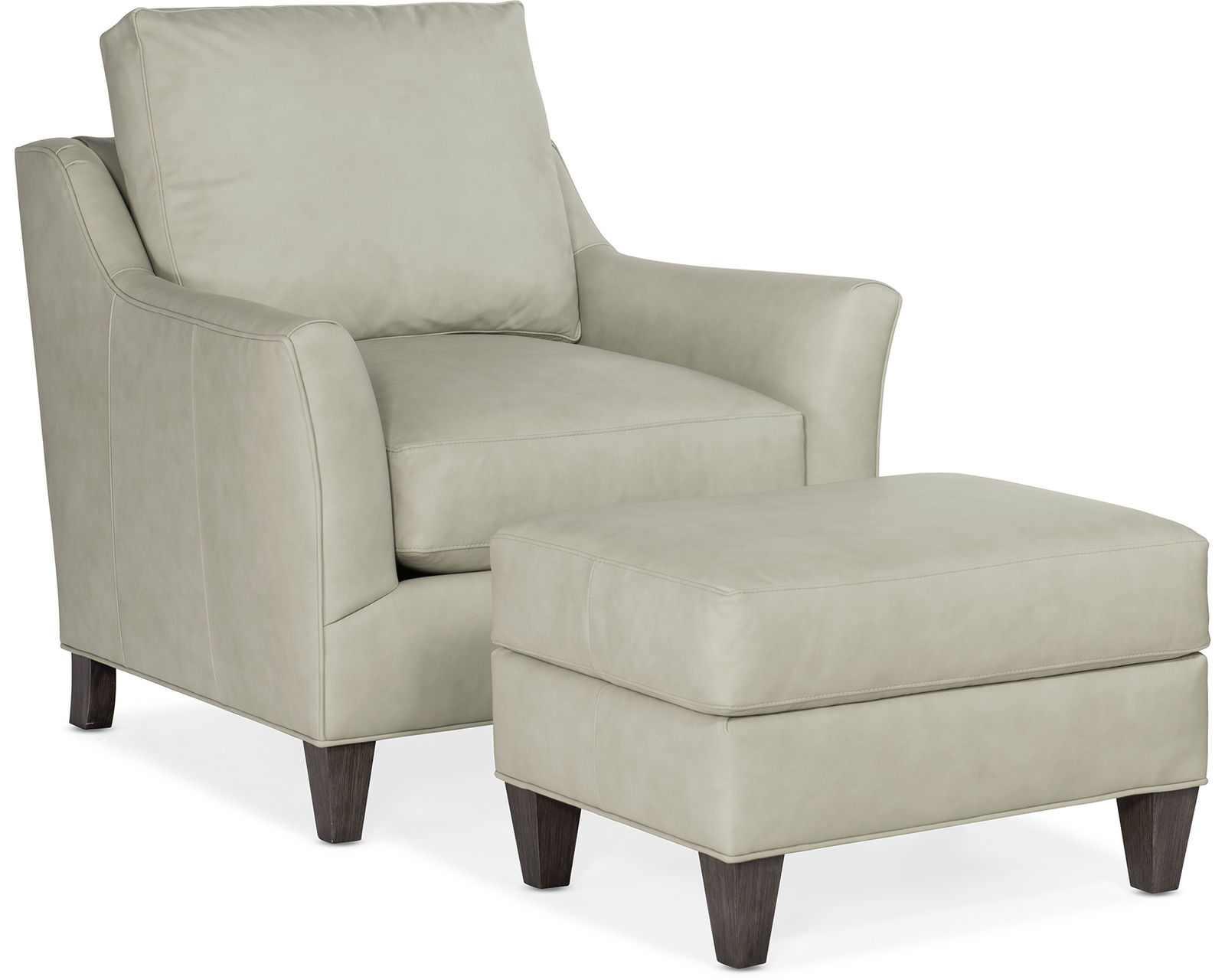 Bradington Young Marleigh 772 Sofa (12 leathers) 8-Way Hand Tied - Marleigh Stationary Chair 8-Way Hand Tie