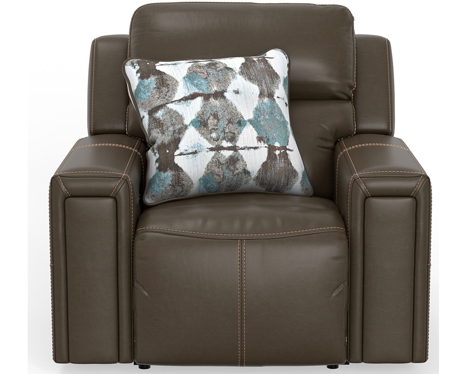 Arezzo 87" Zero Gravity Power Headrest Power Reclining Leather Sofa (Two colors) - Recline Into Better Living.