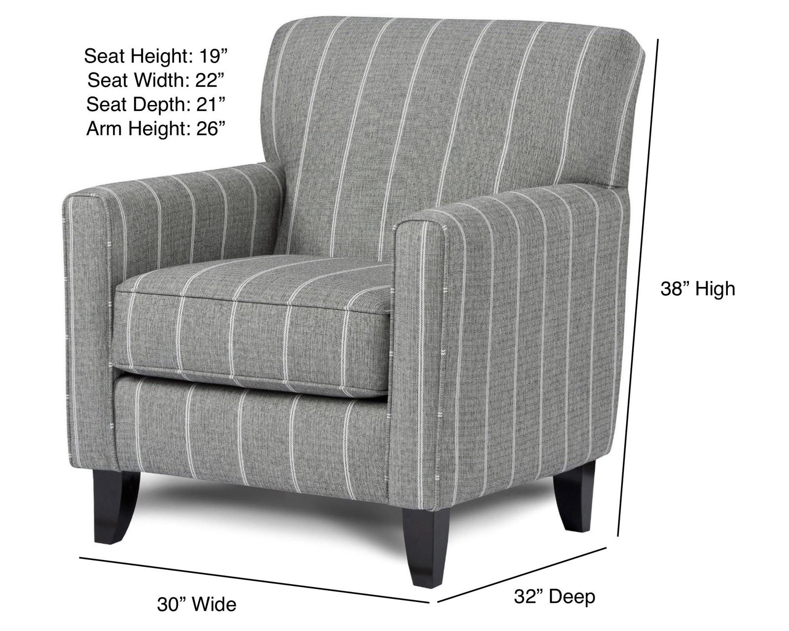 Homecoming Stone 94" Sofa 28-00KP (includes pillows) performance fabric - Hampton Bay Iron Accent Chair - performance fabric