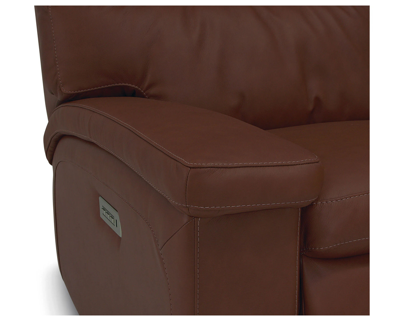Regent 41094 Reclining Sectional (+100 leathers) - Oversized Track Arm