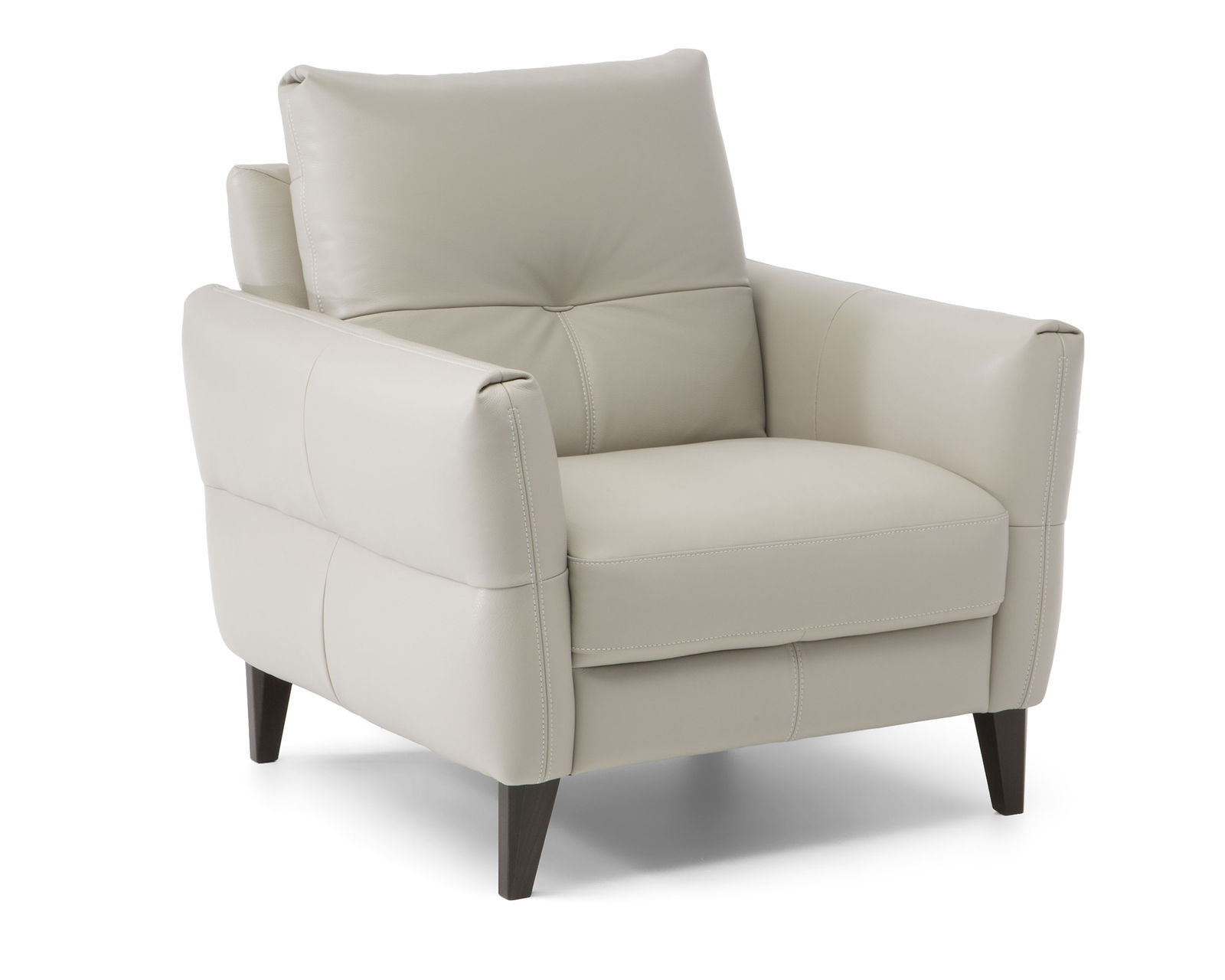 Leale C094 Leather Stationary Chair