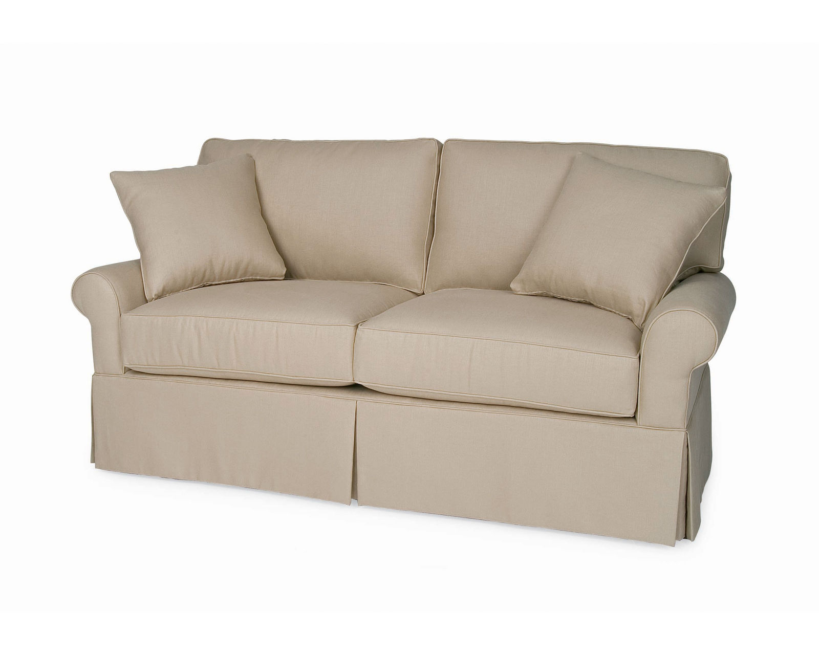 Hudson 74" or 84" Sofa (+75 fabrics) - Apartment Size Sofa