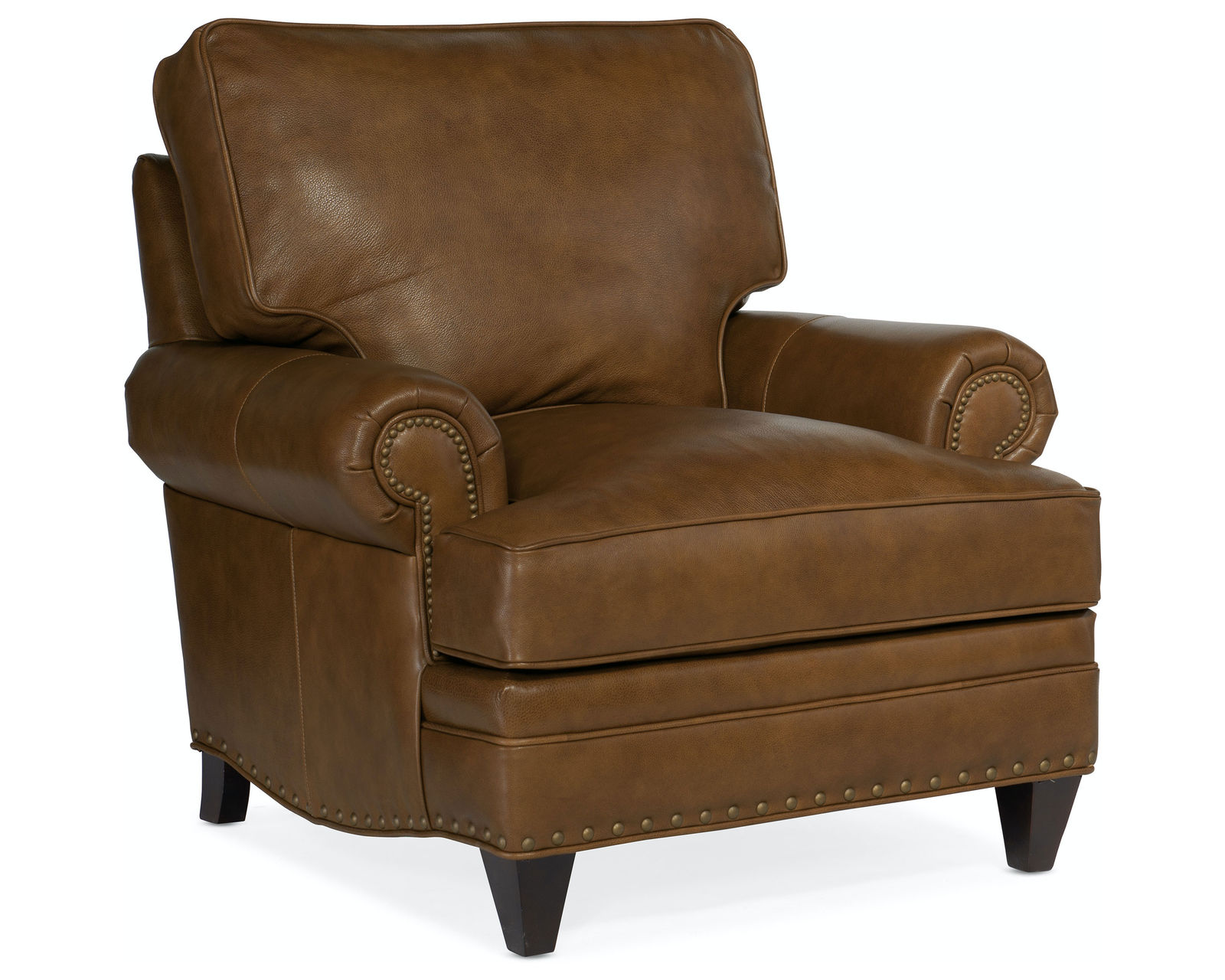 Bradington Young Carrado Stationary Sofa 8-Way Tie - Top Grain Leather - In Stock  - Carrado Stationary Chair -  8-Way Tie - Top Grain Leather - In Stock