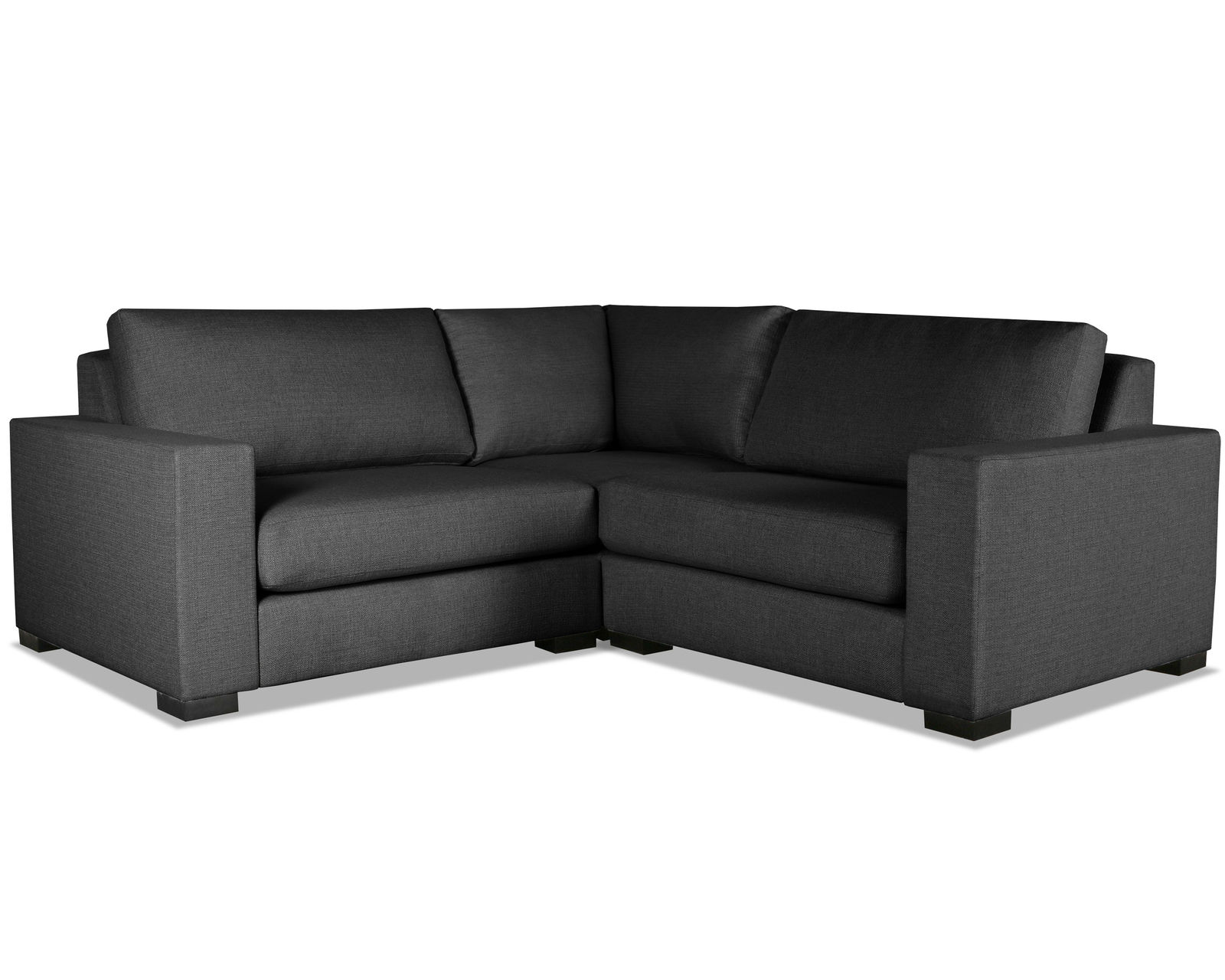 Veranda 3 Pieces Modular Sectional (Choice of Colors) - Veranda 3 Pieces Modular Sectional in Charcoal