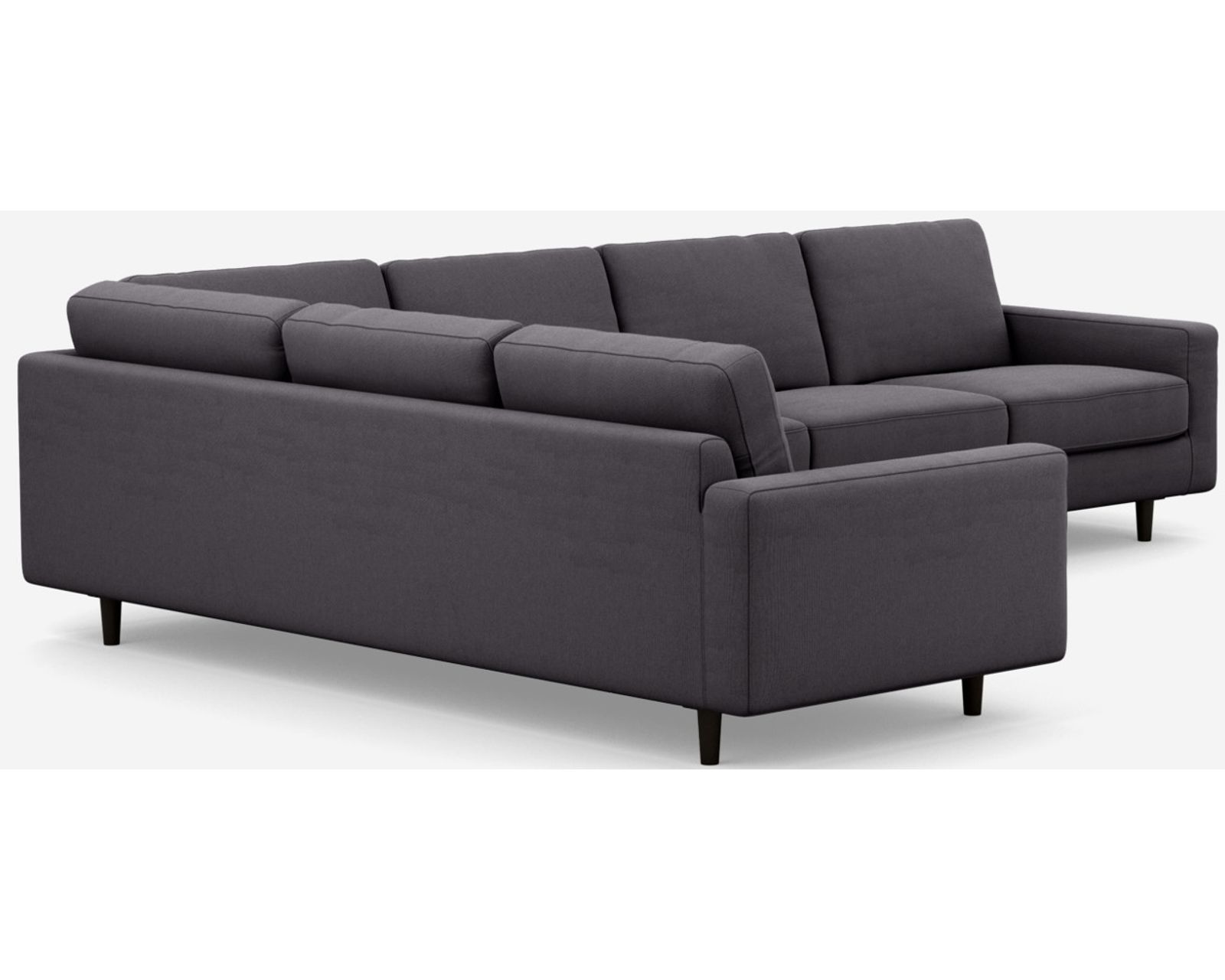 Oskar 77158 Sectional (124" x 95") +50 fabrics - Layout A: Two Piece Sectional 95" x 124"