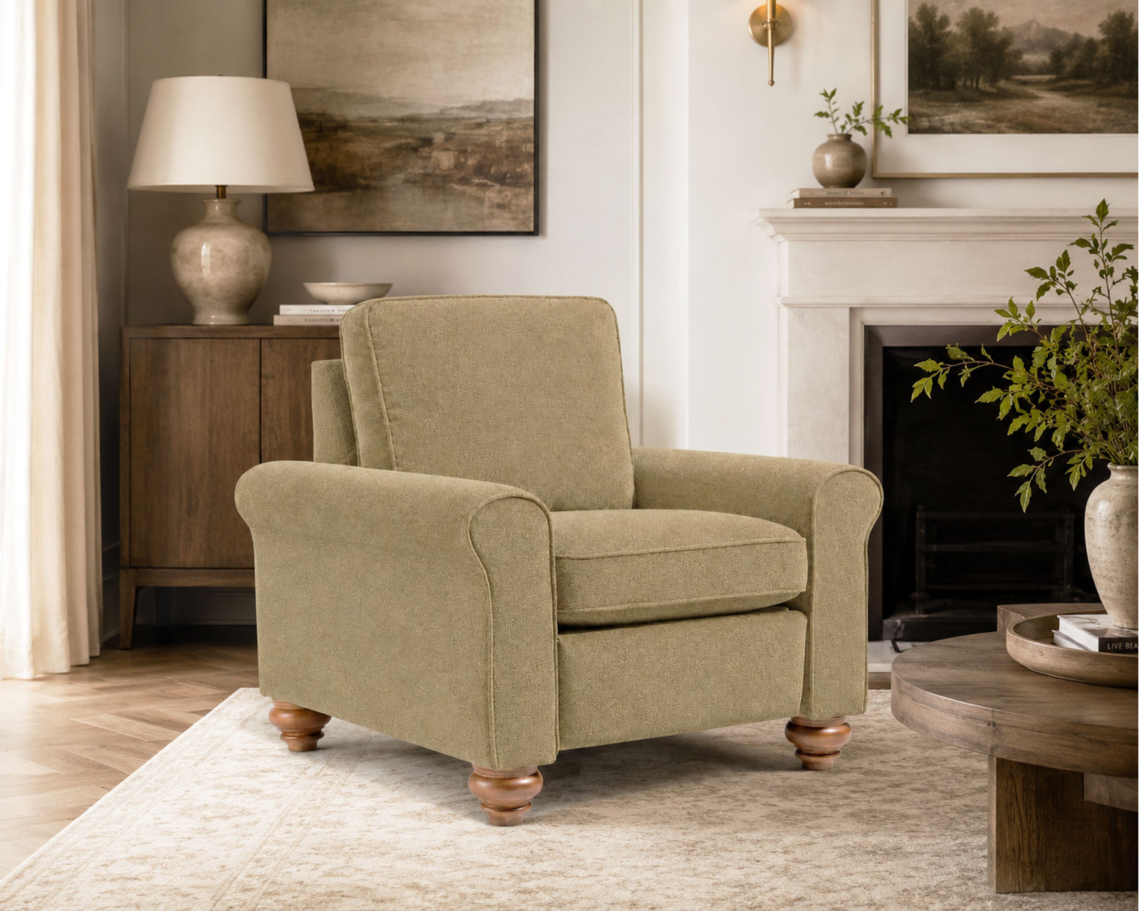Weston Power Incliner Chair (+100 fabrics) - American Crafted. Built for a Lifetime of Comfort.