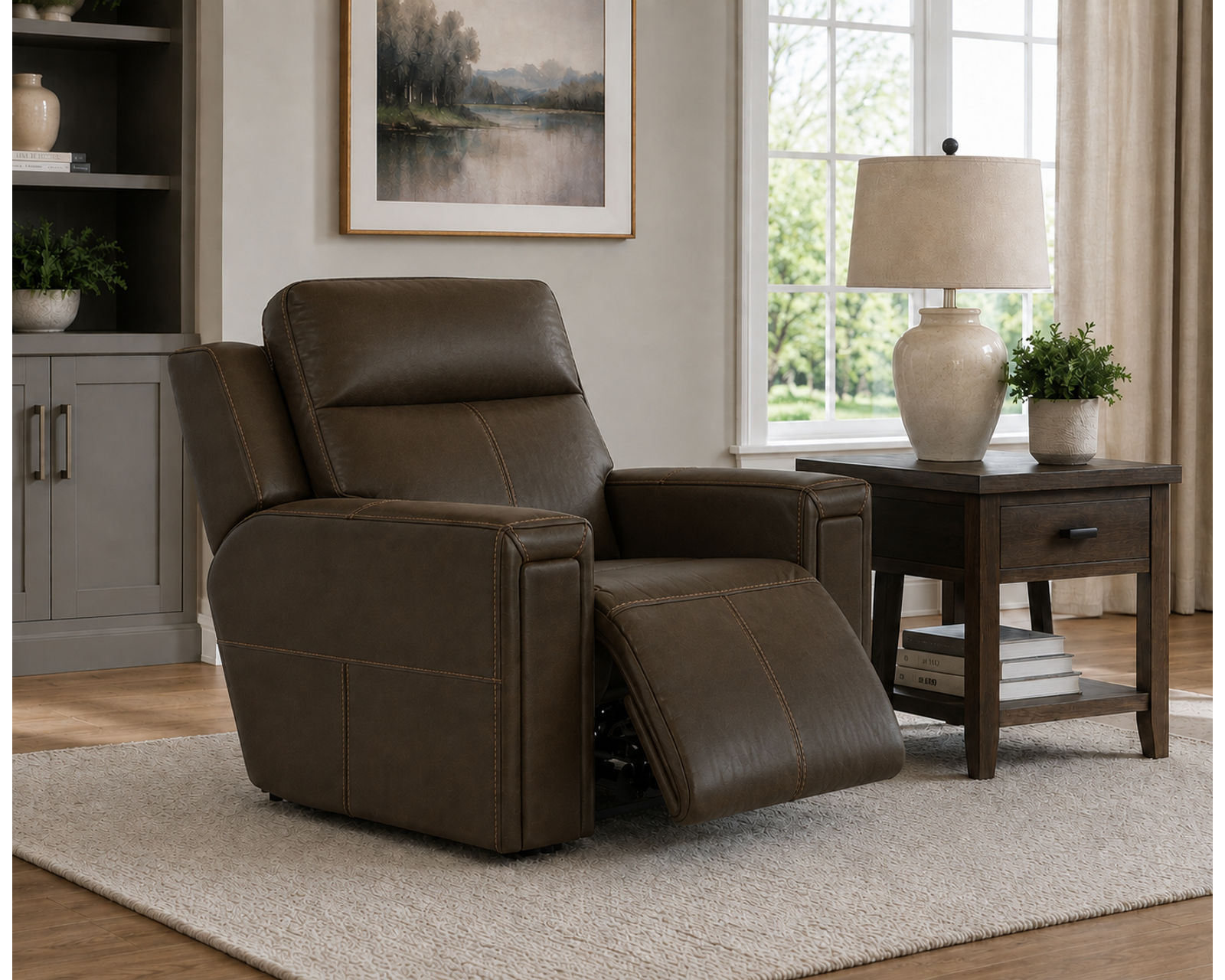 Arezzo 87" Zero Gravity Power Headrest Power Reclining Leather Sofa (Two colors) - Where Comfort Comes Home.