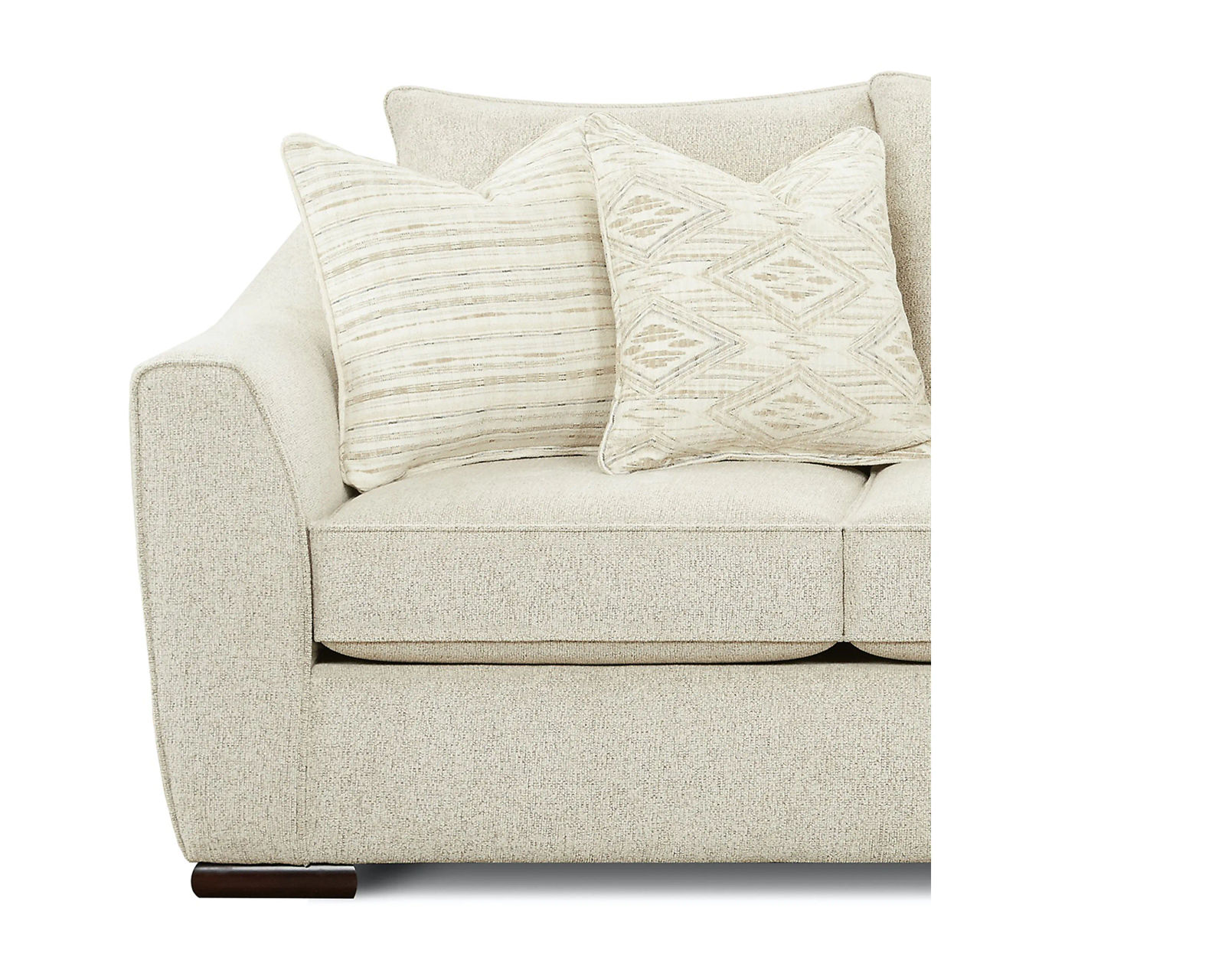 Vibrant Vision Oatmeal 95.5" Chaise Sofa - 9778  - Vibrant Vision Oatmeal 95.5" Chaise Sofa - 9778 