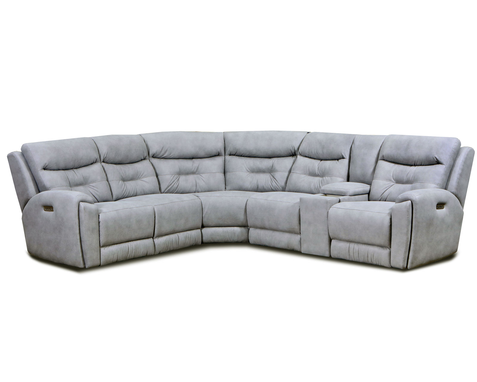 Point Break Zero Gravity Triple Power Reclining Sectional (Colors Available) - Sectional Layout B: Point Break Zero Gravity Triple Power Reclining Sectional 