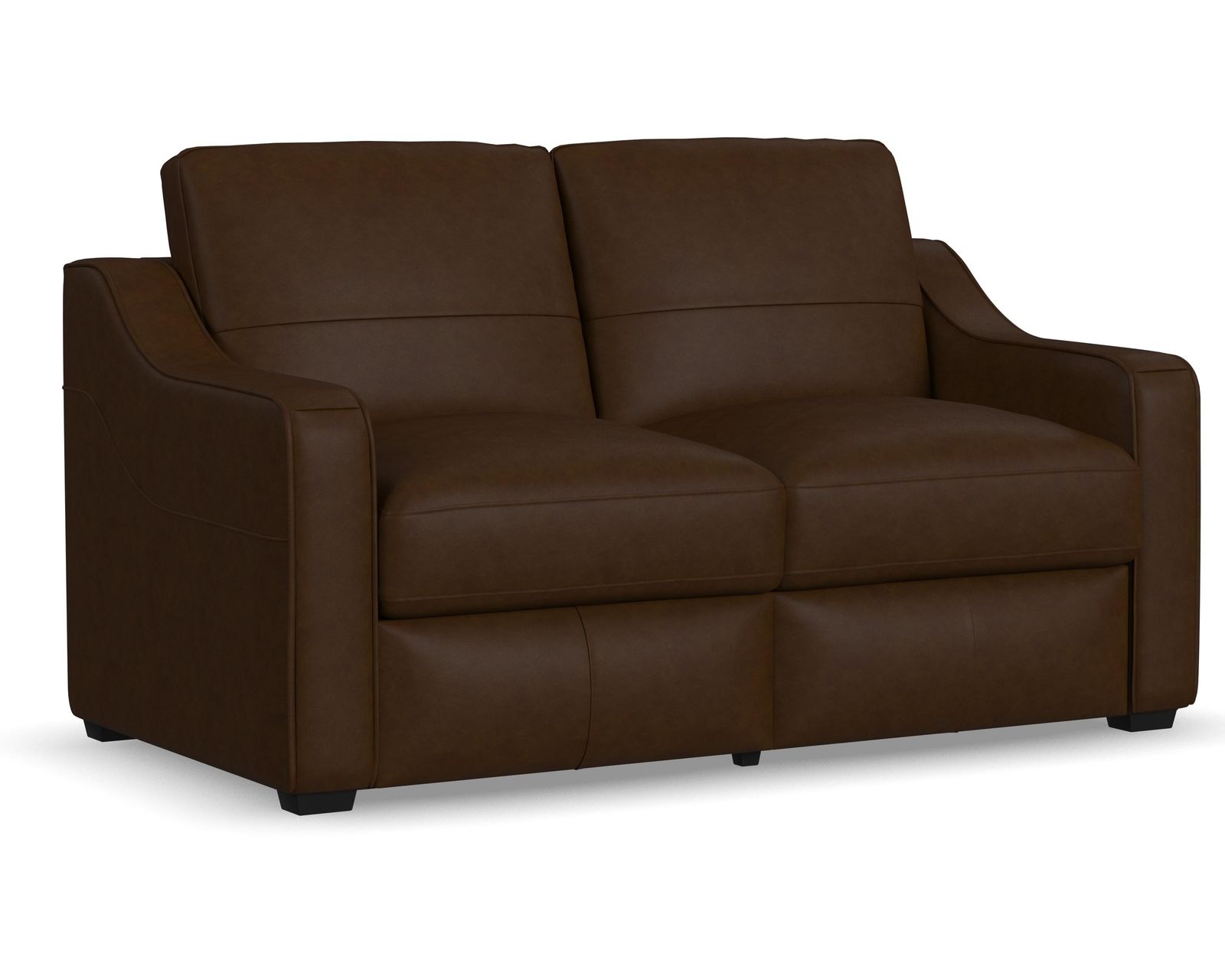 Hudson 98" Leather Sofa (2 leather colors) - 	Hudson 70" Leather Loveseat