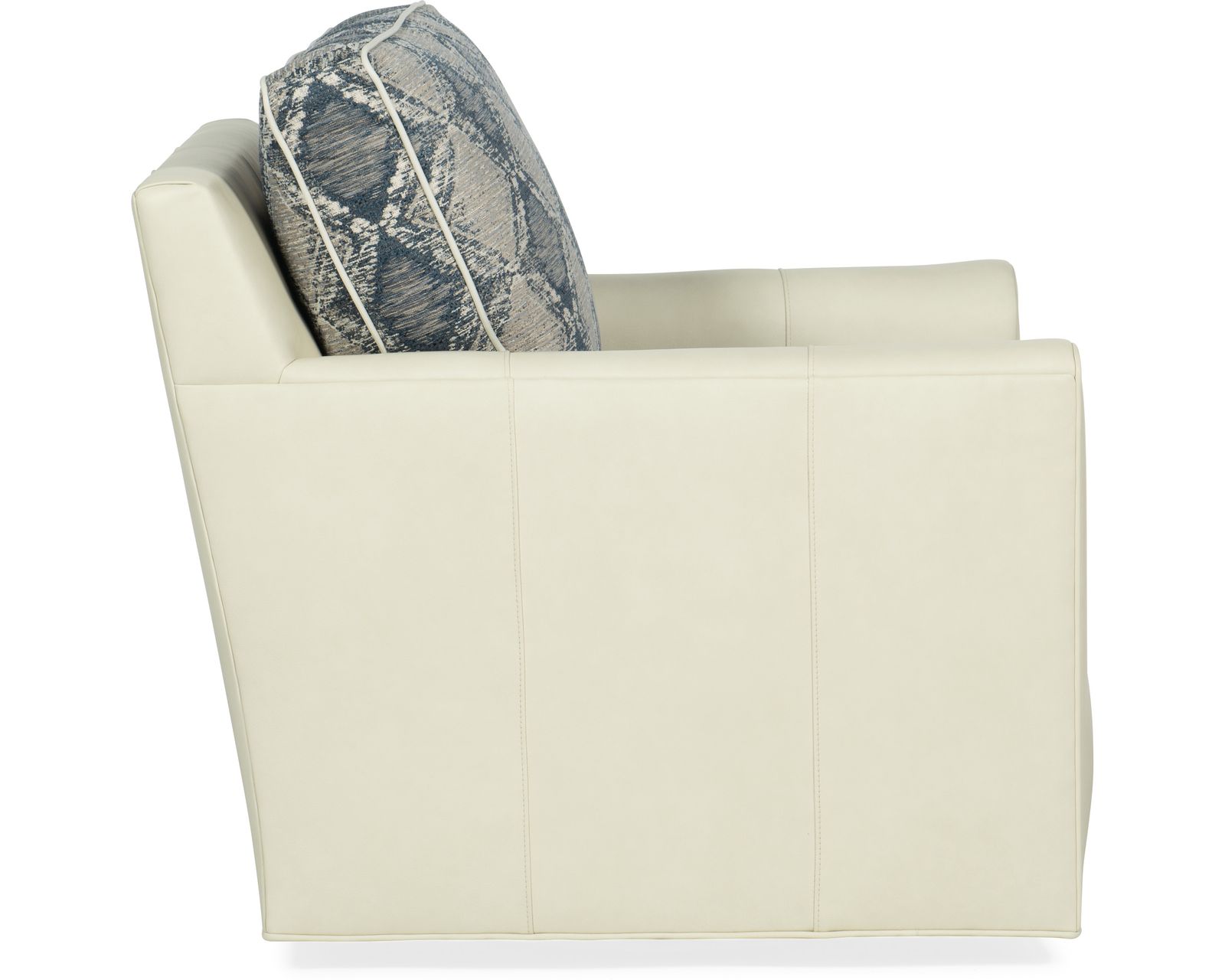 Bradington Young Manning 773 Sofa (12 leathers) 8-Way Hand Tie - Manning Swivel Chair 8-Way Hand Tie