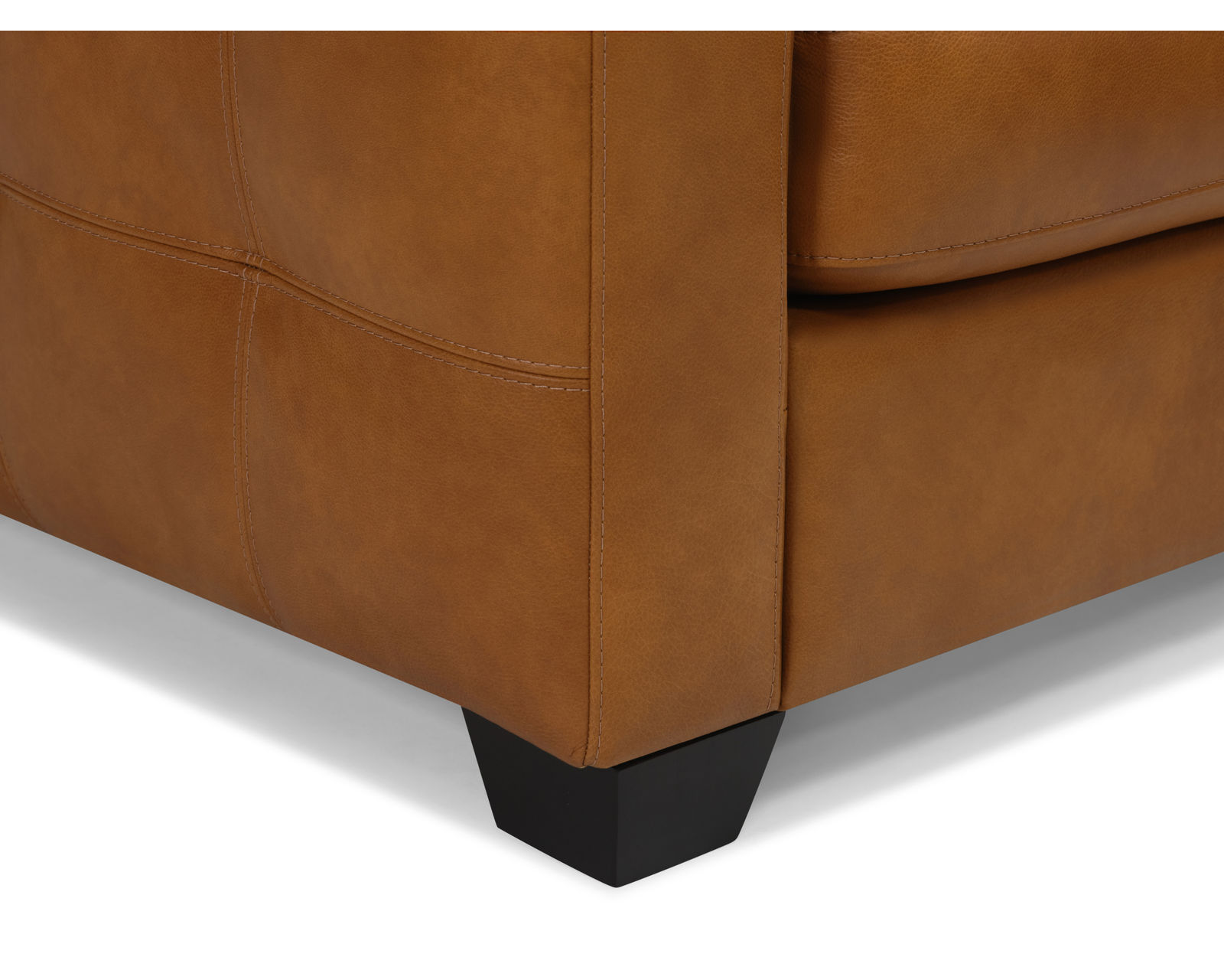 Barrett 77558 Sectional (+100 leathers) - Solid Wood Legs