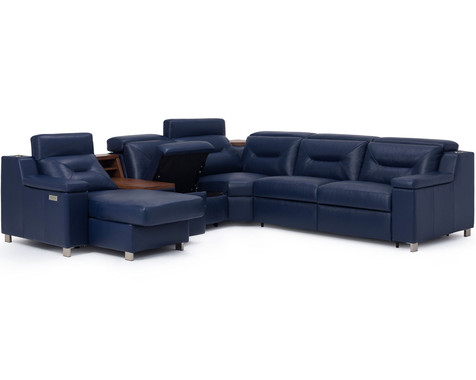 Apex 44008 Reclining Sectional (+200 colors) - Sectional Layout L - Apex 44008 Reclining Sectional 