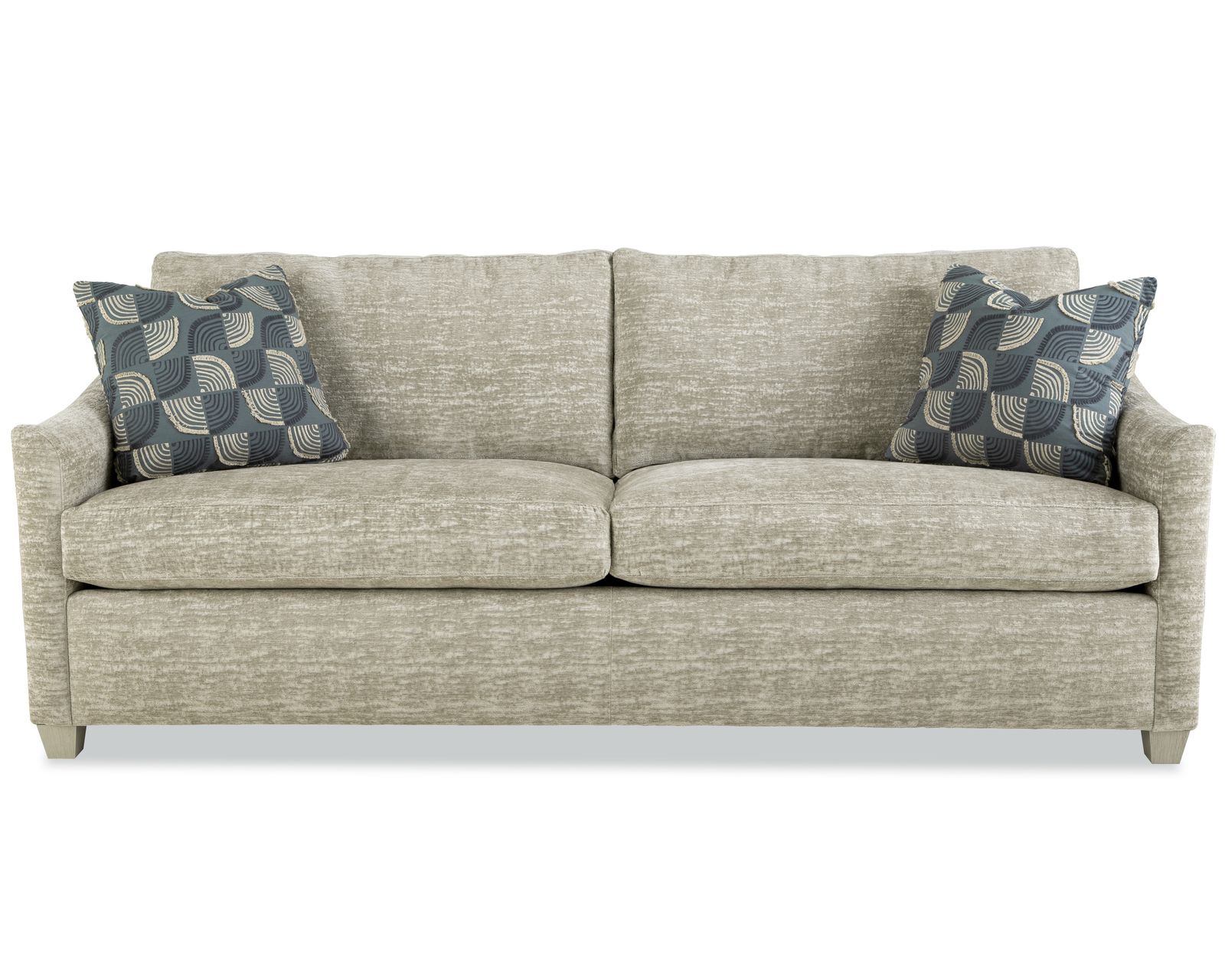 Rockwell 7529 Bench Seat Sofa (89") +100 performance fabrics - Rockwell Two Cushion Sofa