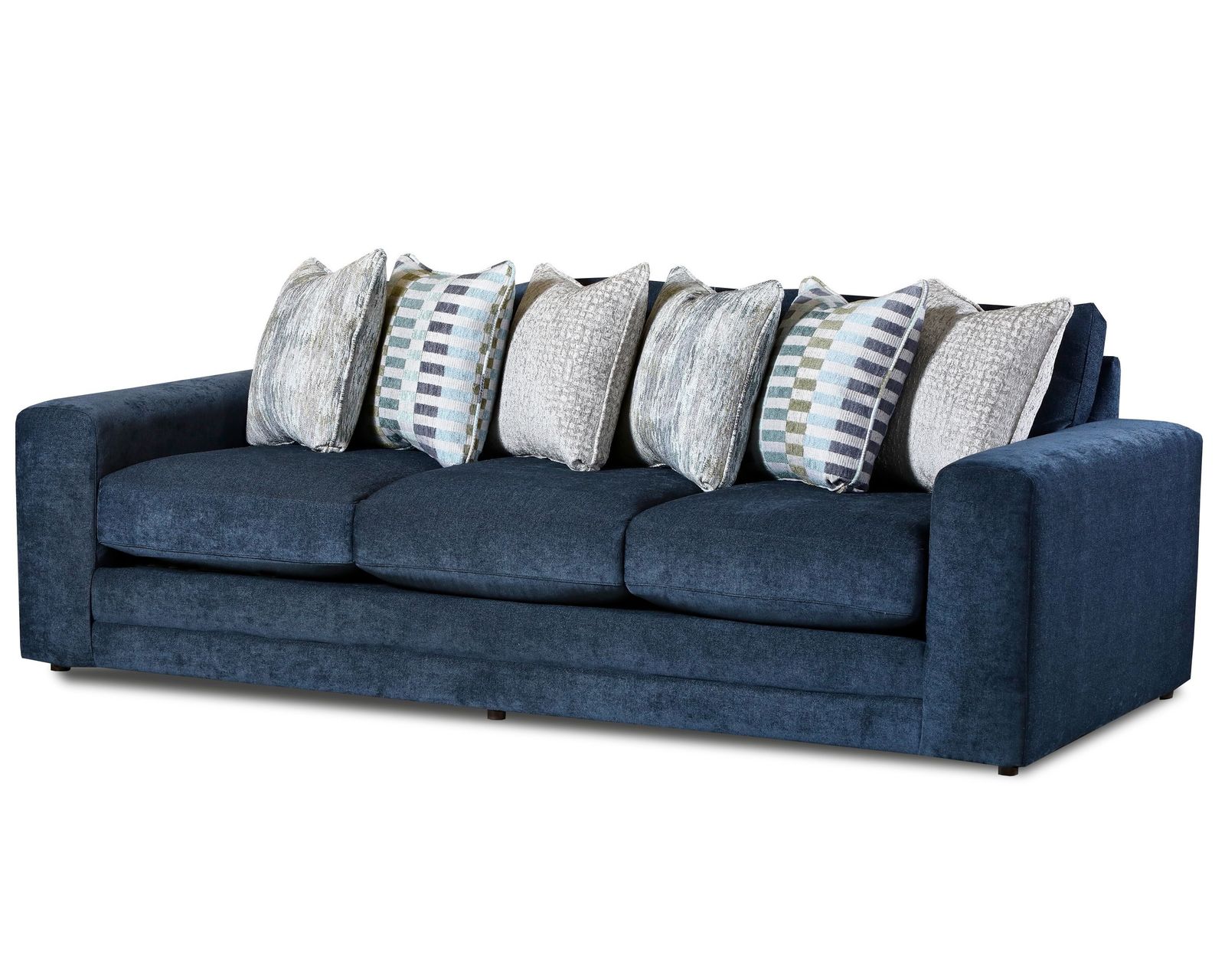 Elise Ink 98" Sofa - 7003-00 (includes pillows) - Elise Ink 98" Sofa