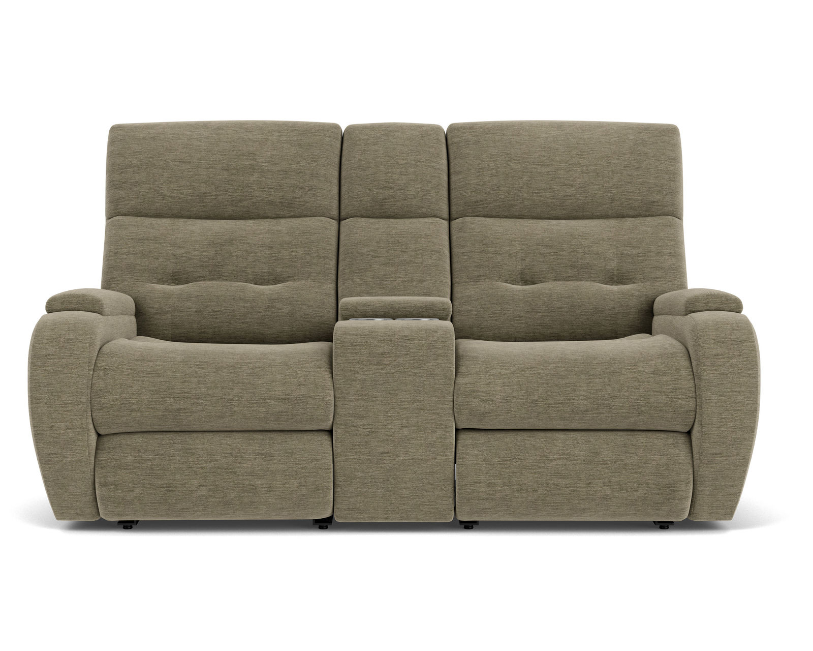 Strait Zero Gravity Power Reclining Sofa with Power Headrests (Colors Available) - Strait Power Reclining Loveseat with Console and Power Headrests