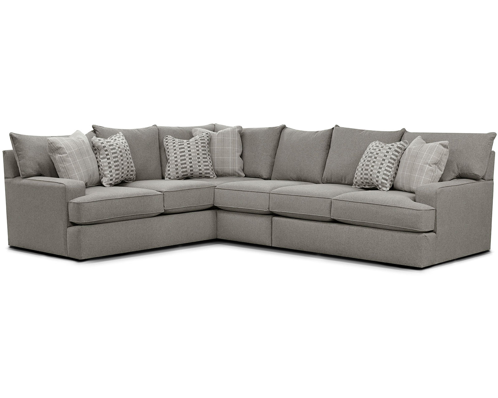 Anderson Stationary Sectional  (+101 Standard and Performance Fabrics) - Sectional Layout D