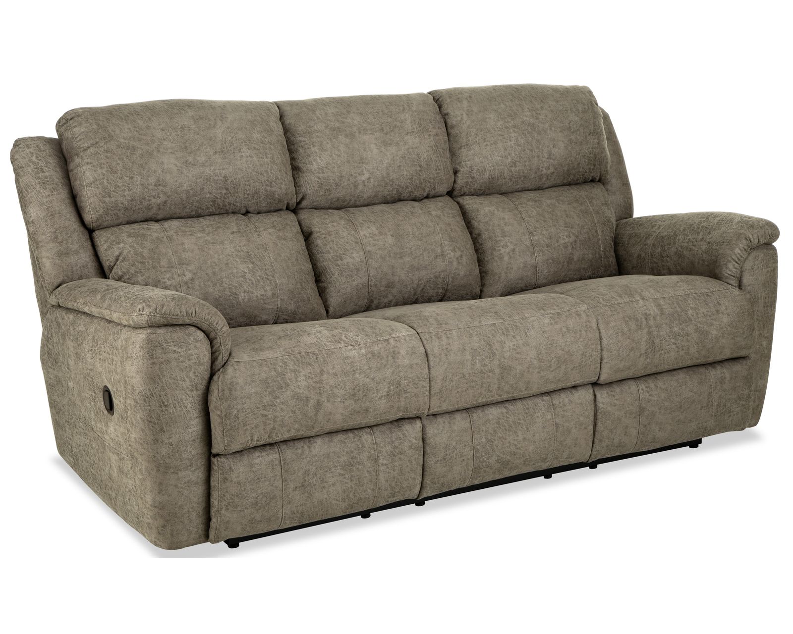 Laurel 88" Double Reclining Sofa Tan (In stock) - Laurel 88" Reclining Sofa with Drop Down Table