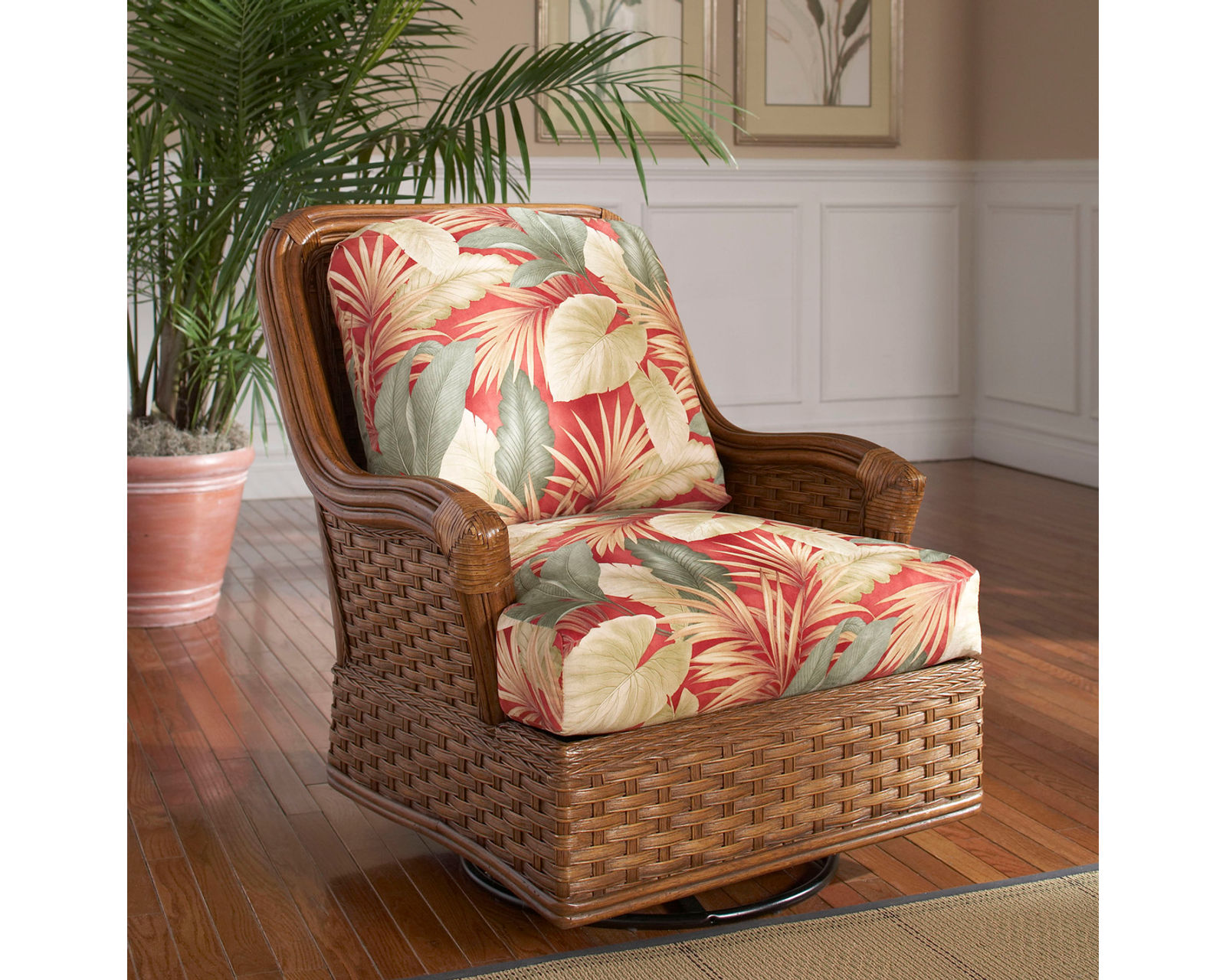 Somerset 81" Rattan Sofa Tan (+28 finishes +69 fabrics)