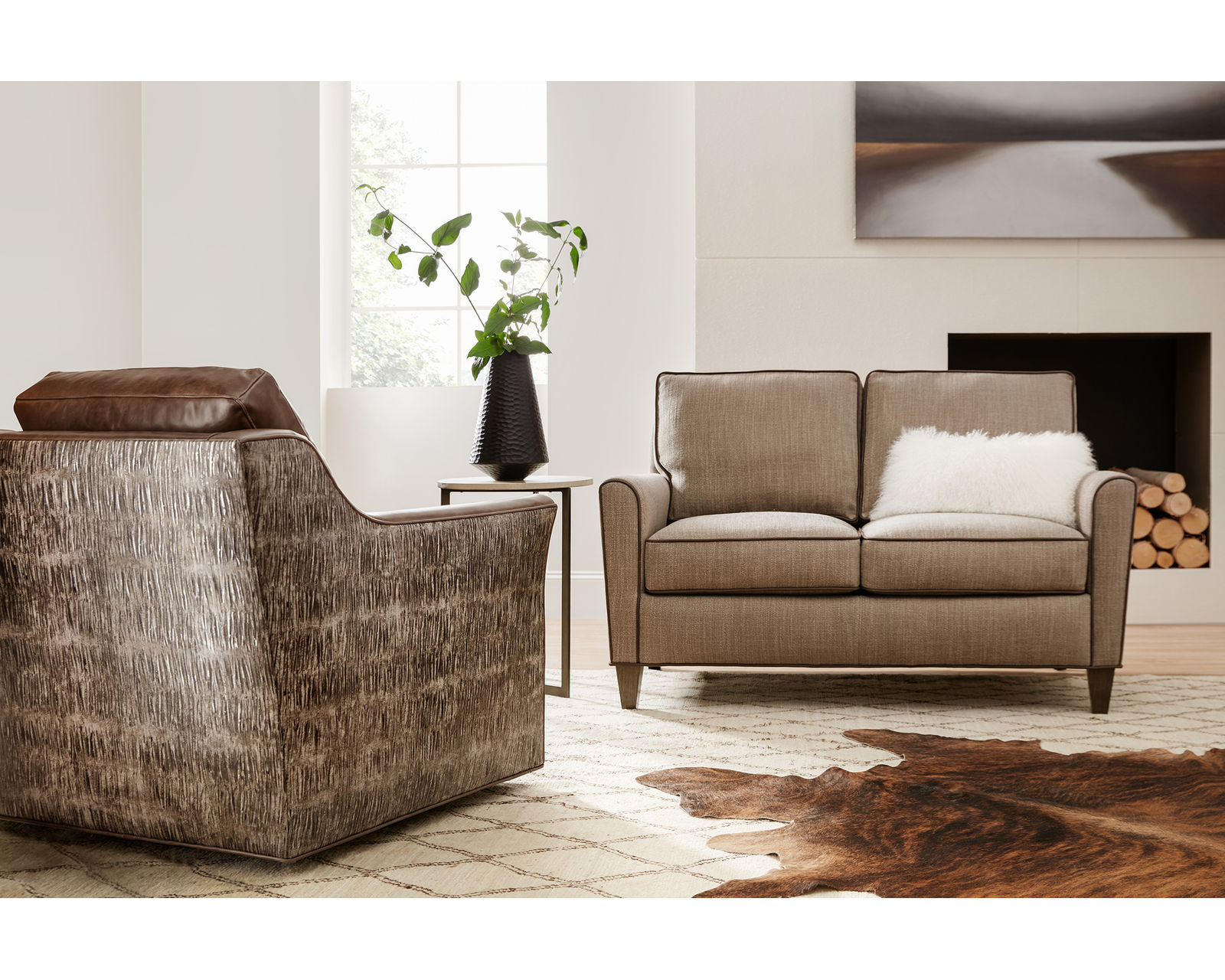 Bradington Young Marleigh 772 Sofa (12 leathers) 8-Way Hand Tied